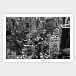 Downtown Manhattan view 2 Sticker